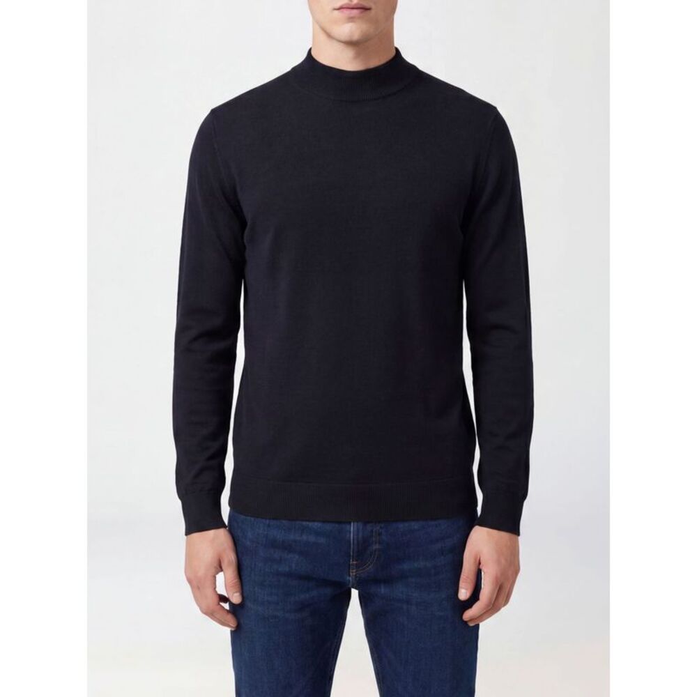 'S Max Mara Wool And Cotton Blend Crewneck Jumper With Long Sleeves